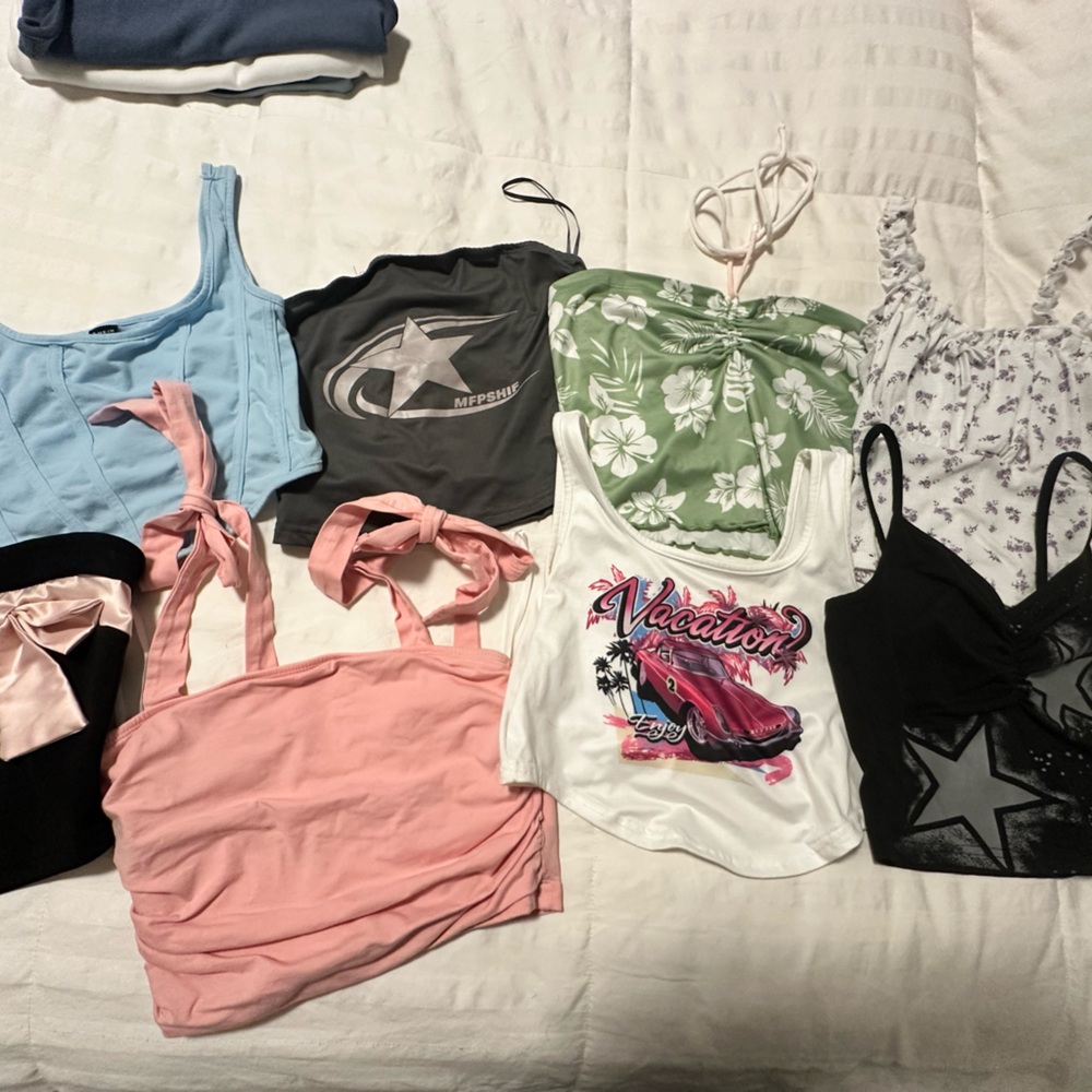 Assorted Women's Tank Tops and Crop Tops
